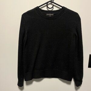 Banana Republic black crew neck sweater